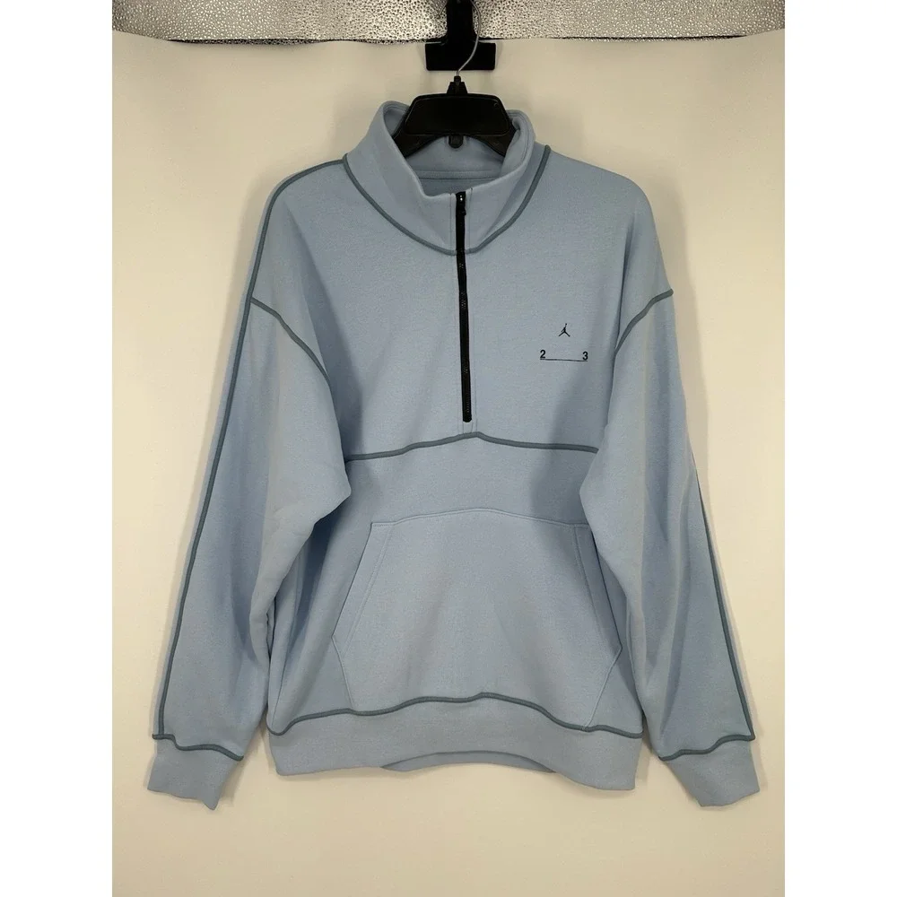 Nike Air Jordan 23 Engineered Fleece‎ Half 1/2 Zip Pullover DV7679-411 Medium